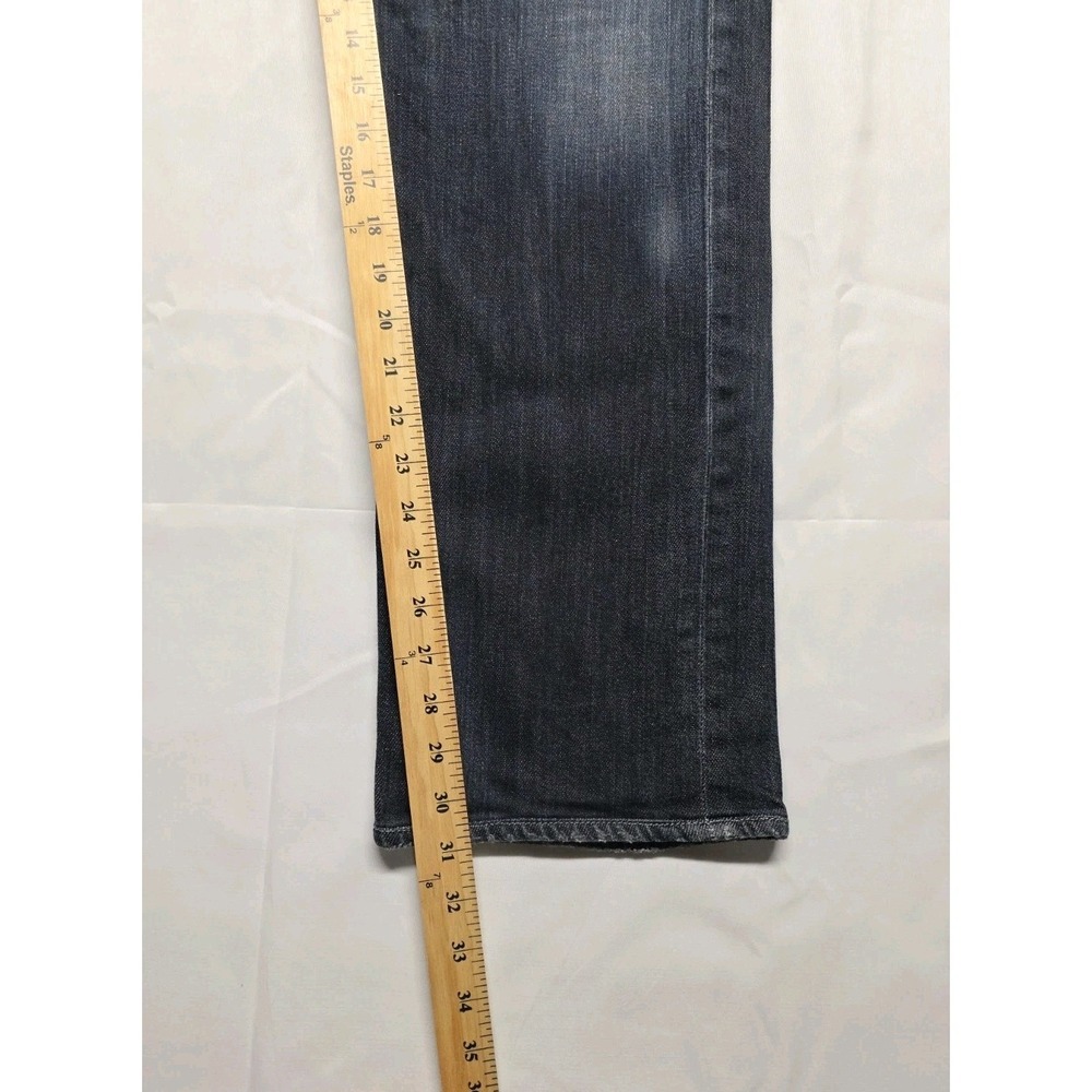 Citizens Of Humanity Jeans Mens 36x31 Blue Sid Straight Stretch Denim Made USA - Picture 3 of 10